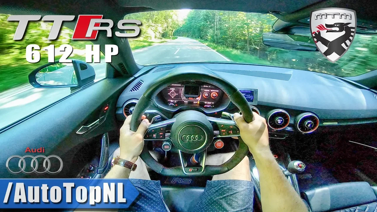 Audi TT RS | MTM 612HP | POV Test Drive by AutoTopNL