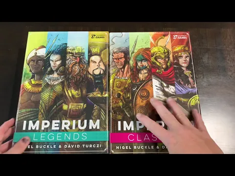 Imperium: Legends (Osprey) - Unboxing and brief introduction