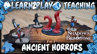 Learn to Play Presents: Shadows of Brimstone Enemy Pack Ancient Horrors
