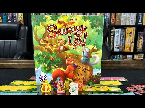 Scurry Up! Board Game Review and Rules Teach
