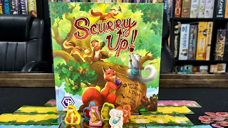 Scurry Up! Board Game Review and Rules Teach