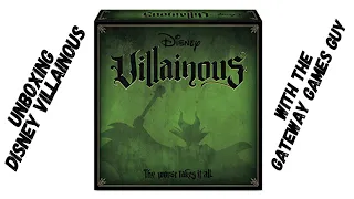 What’s in The Box? Unboxing Disney Villainous Boardgame