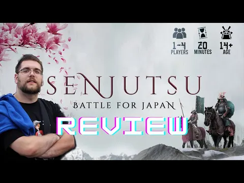 Senjutsu: Battle for Japan - Review of challenging Samurai fencing boardgame