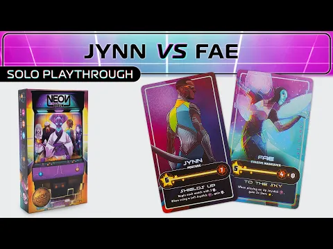 Jynn vs Fae | Neon Reign | Solo Playthrough Hard Mode