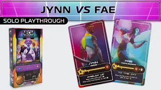 Jynn vs Fae | Neon Reign | Solo Playthrough Hard Mode