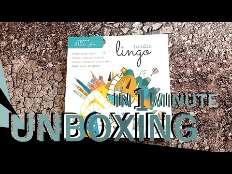 Lingolandia UNBOXING in 1 minute