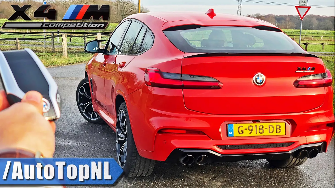 BMW X4M COMPETITION REVIEW on AUTOBAHN (NO SPEED LIMIT) by AutoTopNL