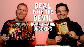 Deal With The Devil Unboxing - Hidden Identity Board Game