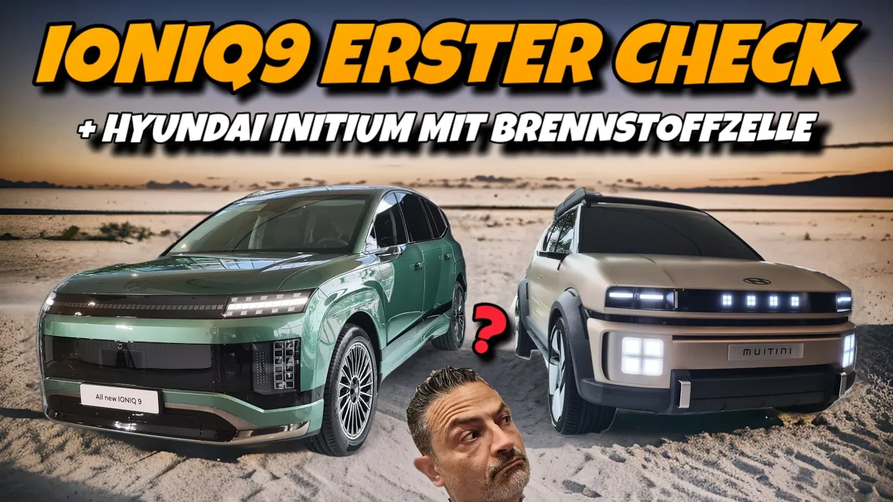 Hyundai Ioniq 9 Elektroauto und Initium mit Wasserstoff im Check. #ev #cars