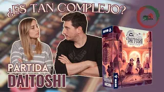 [PARTIDA] DAITOSHI - ¿Es tan complejo como parece? ¿Funciona bien a 2 jugadores?