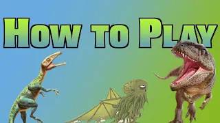 How to Play Lands of the Mesozoic - Crowdfunding Instructional Video