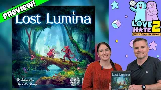 Lost Lumina - A Non-Gamer's Preview Of This 2 Player Area Control Card Battler Game