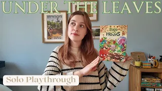 Under the Leaves - Solo Playthrough