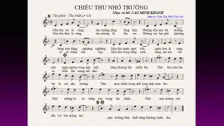 CHIỀU THU NHỚ TRƯỜNG