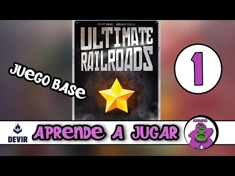 ULTIMATE RAILROADS - Cómo se juega al BASE (Russian Railroads) - TUTORIAL - Juego de Mesa