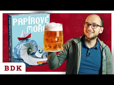 Papírové moře by byla skvělá hra do hospody, kdybych chodil do hospody
