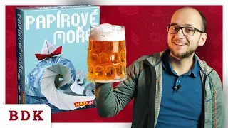 Papírové moře by byla skvělá hra do hospody, kdybych chodil do hospody