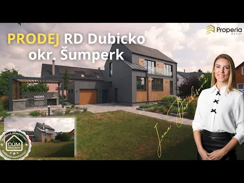 Rodinný dům 5+2 s garáží, pozemek 1 222 m² | Dubicko, Nová ulice - youtube