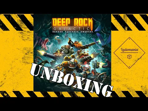 Ludomanía: Unboxing de Deep Rock Galactic