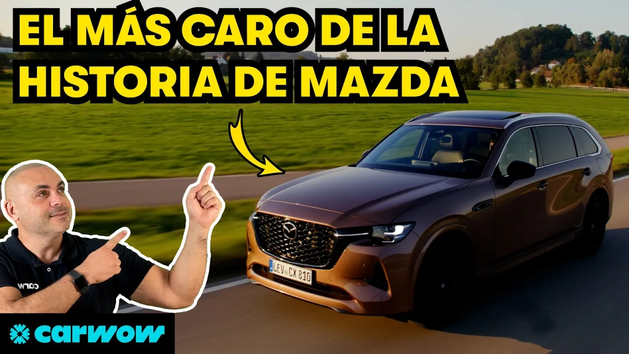 MAZDA CX-80: EL MAZDA MÁS GRANDE CON MOTOR DIÉSEL y 7 PLAZAS ¿Merece la pena?