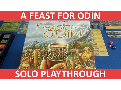 A Feast For Odin - Solo Playthrough