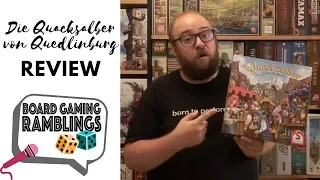 Board Gaming Ramblings: Die Quacksalber von Quedlinburg Review