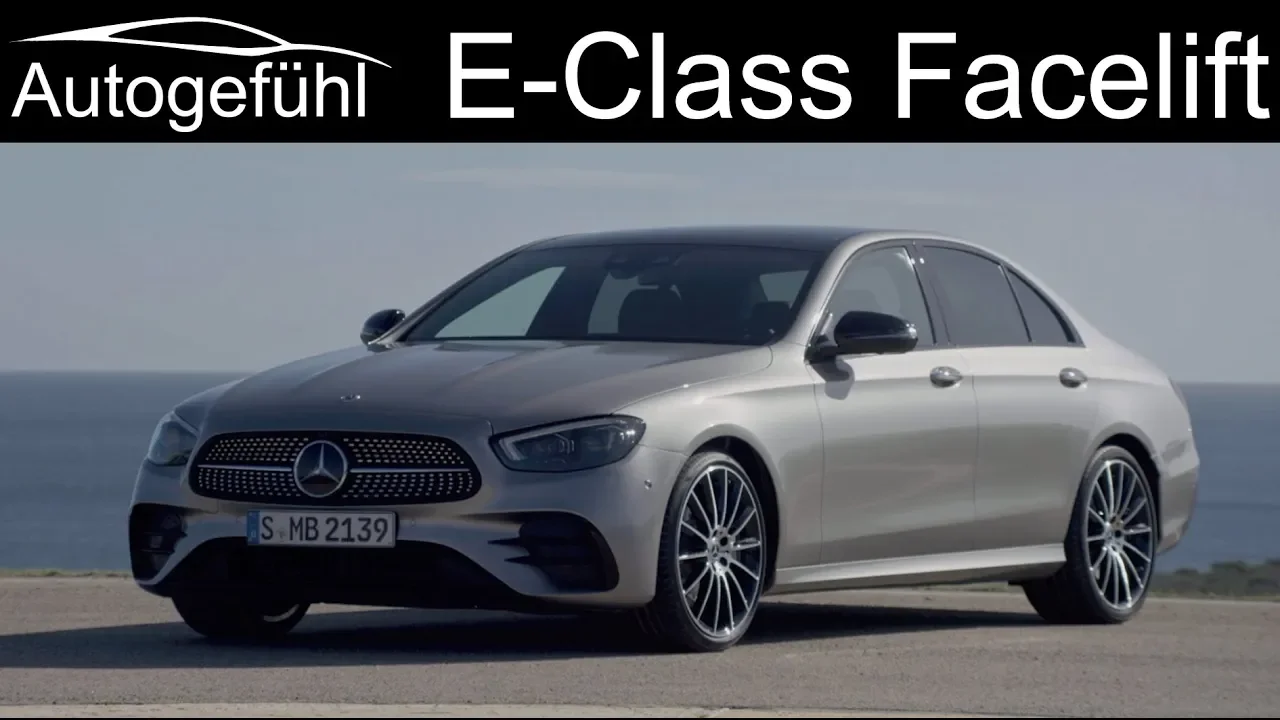 New Mercedes E-Class 2020 Facelift unveiled Sedan Limousine vs All-Terrain Estate Exterior Interior