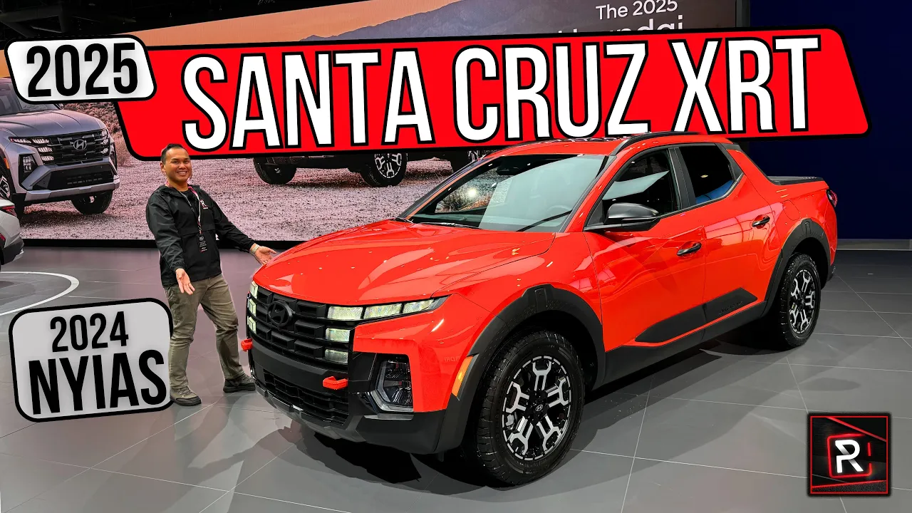 The 2025 Hyundai Santa Cruz XRT Is A More Rugged Lifestyle Crossover Truck