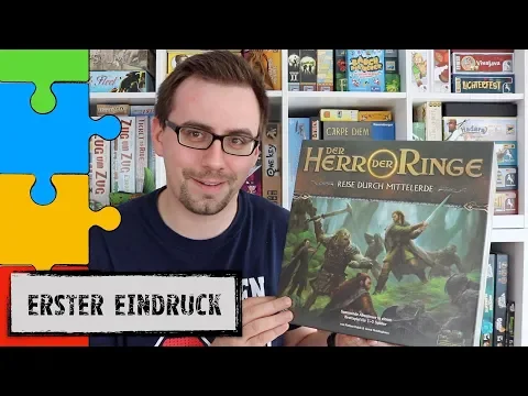 #Ersteindruck - Herr der Ringe - Reise durch Mittelerde (Asmodee 2019)