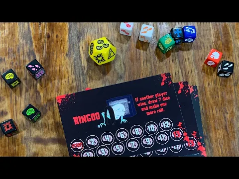 Zombie Dice with custom dice and content