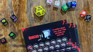 Zombie Dice with custom dice and content