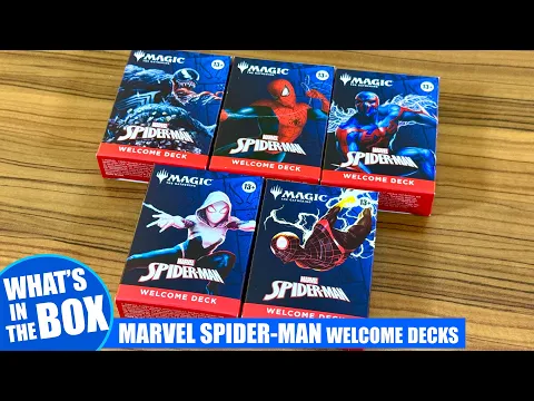 Magic the Gathering Spider-Man Welcome Decks Starter Decks