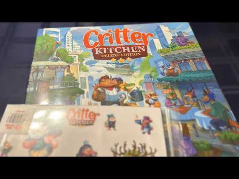 Unboxing: Critter Kitchen Deluxe Edition