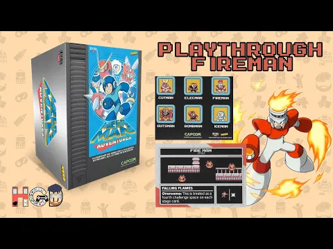 Fire Man! Session of MM1 Mega Man Adventures! - Home Gamer Dad