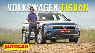 2021 Volkswagen Tiguan review - Premium VW SUV back as a 5 seater | First Drive | Autocar India