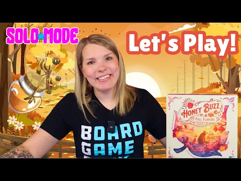 Honey Buzz: Fall Flavors - BGG Solo-Mode w/ Foster the Meeple