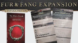 Werewolf & Vampire Skill Lines | Fur & Fang First Impressions | Heroes of Tamriel