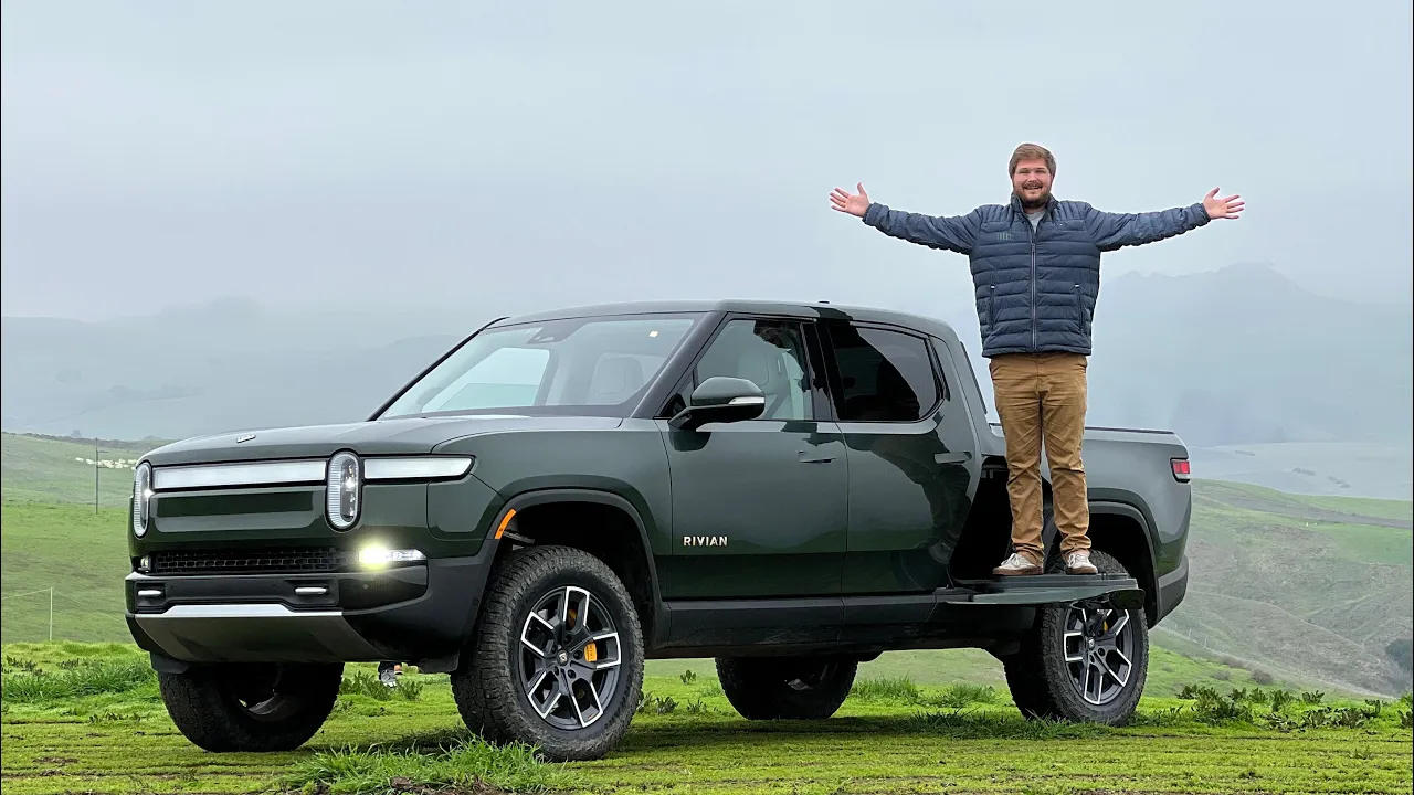 I Drive The Highly Anticipated Rivian R1T For The First Time!