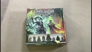 The Discriminating Gamer: Dungeons & Dragons: Onslaught - Tedrils of the Lichen Lich Starter Set unboxing with Ray