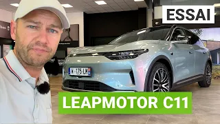 Essai LeapMotor C11 : 10 000 € de moins qu'un Tesla Model Y ?