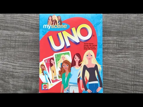 UNO My Scene Card Game