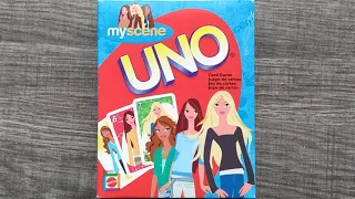 UNO My Scene Card Game
