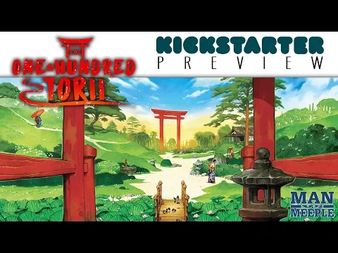 The One Hundred Torii Preview by Man vs Meeple (Pencil First Games)