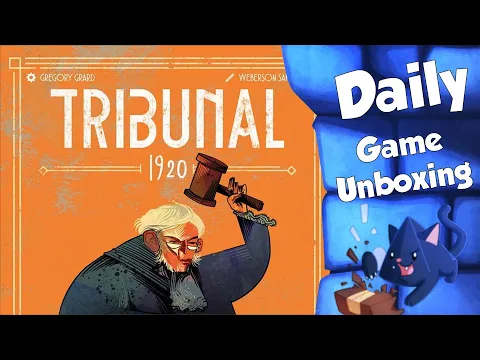 Tribunal 1920 - Daily Game Unboxing