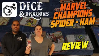 Dice and Dragons - Marvel Champions Spider - Ham Review