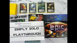 Tiny Epic Galaxies 01 solo playthrough