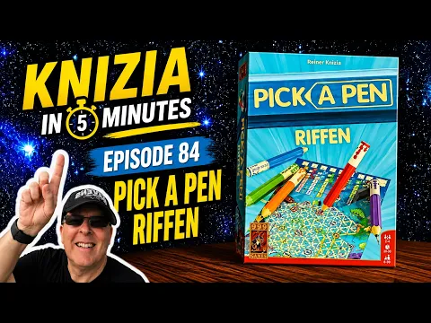 Knizia in 5 Minutes. 84 Pick A Pen Riffen