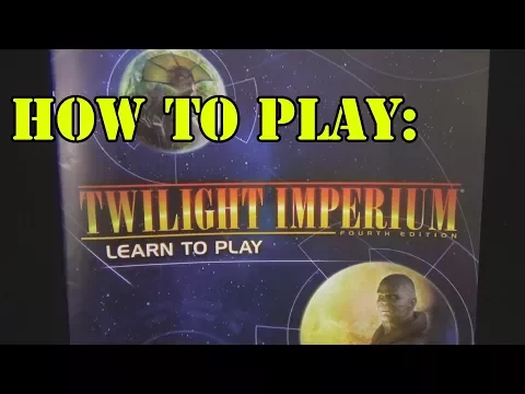 Twilight imperium 4th edition tutorial