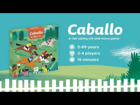 Caballo, Roll-and-move game Djeco, from 5 years old