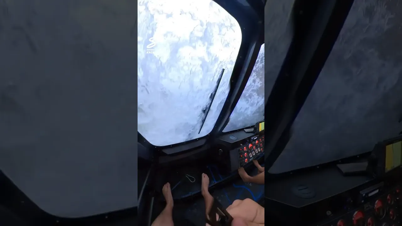 How is the driver so calm?! 🤯 #boat  #jet #water